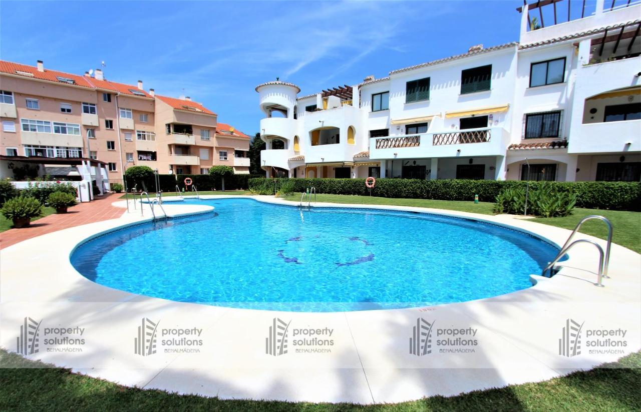 Pueblo Del Parque 3 - Terraza Soleada Con Jardin - Piscina Y Playa - Urbanizacion Tranquila Apartment Беналмадена Екстериор снимка