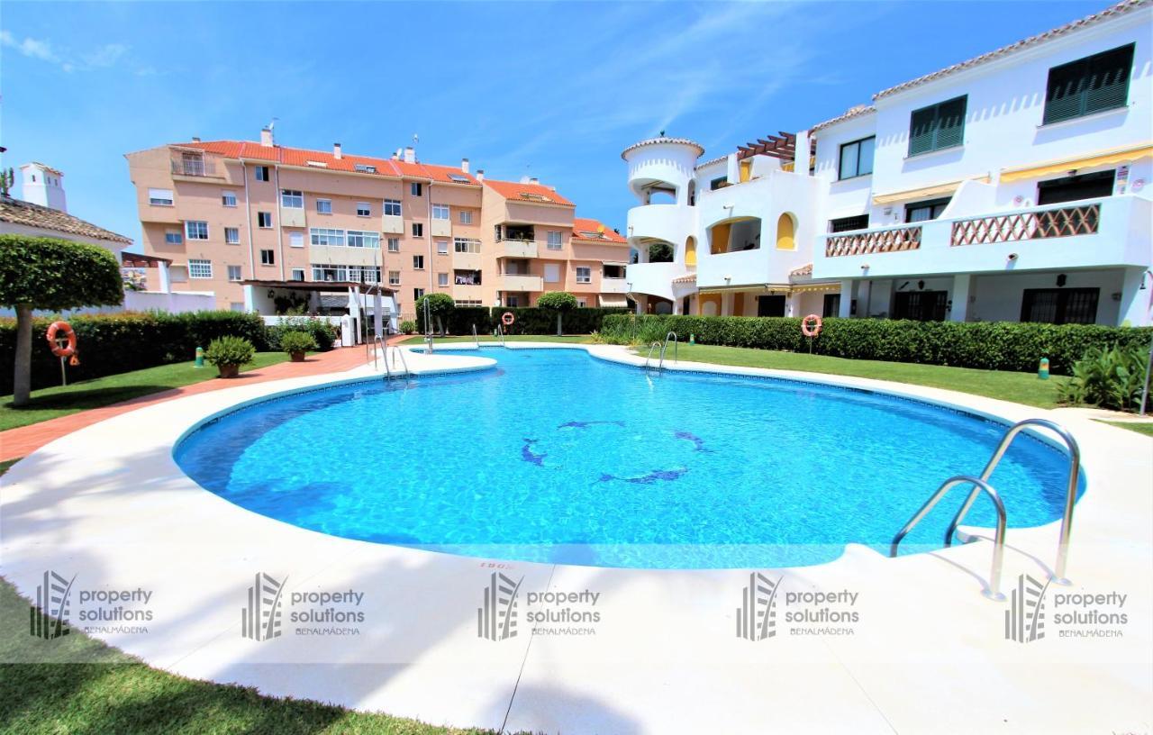 Pueblo Del Parque 3 - Terraza Soleada Con Jardin - Piscina Y Playa - Urbanizacion Tranquila Apartment Беналмадена Екстериор снимка