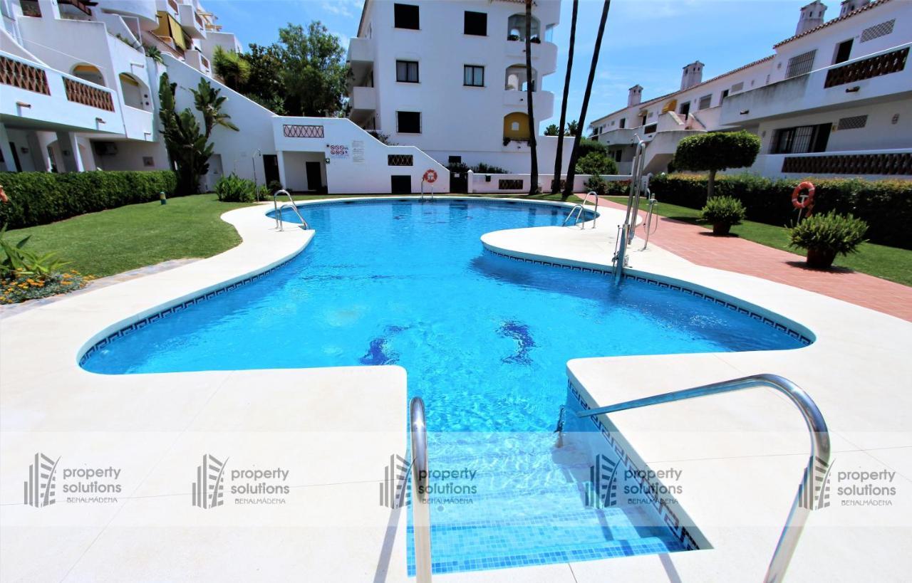 Pueblo Del Parque 3 - Terraza Soleada Con Jardin - Piscina Y Playa - Urbanizacion Tranquila Apartment Беналмадена Екстериор снимка