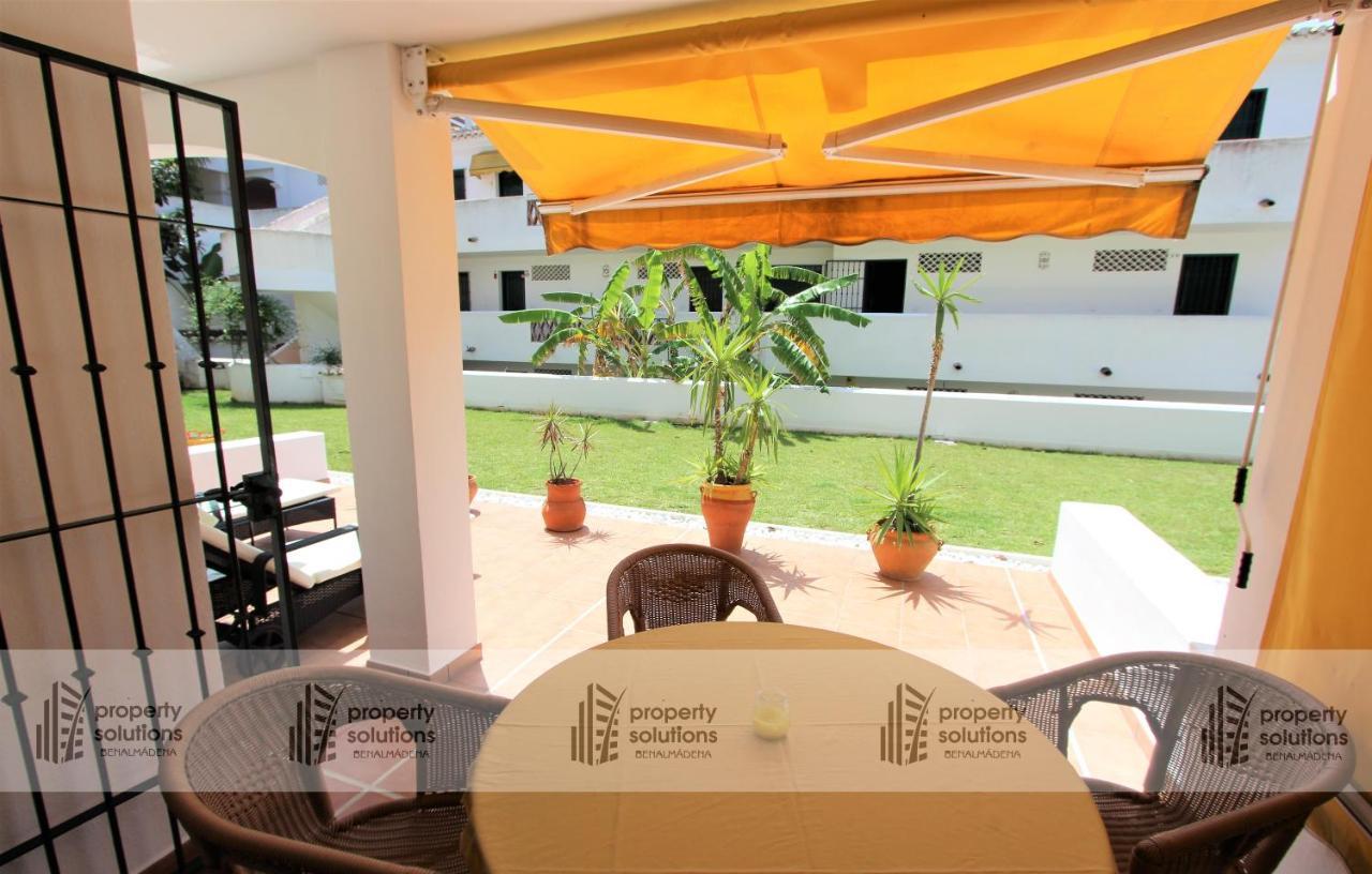 Pueblo Del Parque 3 - Terraza Soleada Con Jardin - Piscina Y Playa - Urbanizacion Tranquila Apartment Беналмадена Екстериор снимка