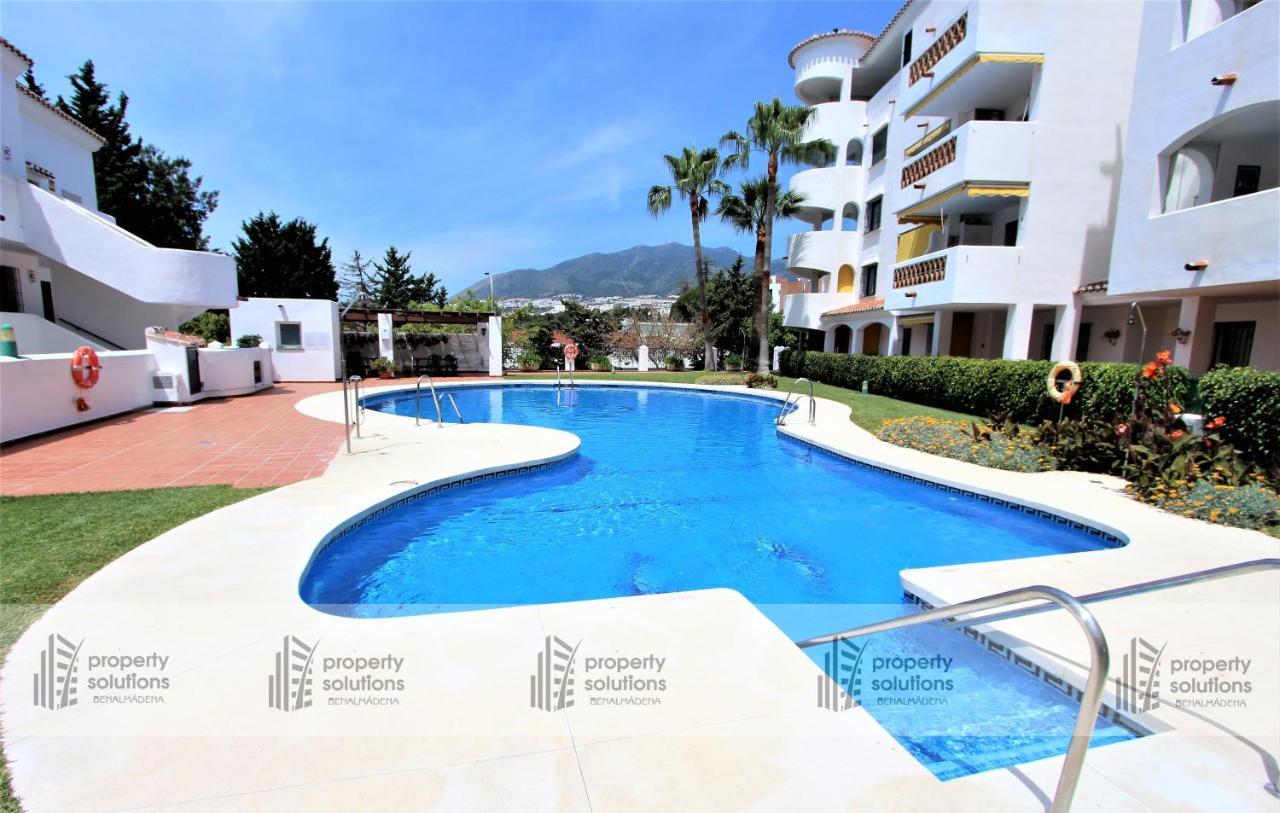 Pueblo Del Parque 3 - Terraza Soleada Con Jardin - Piscina Y Playa - Urbanizacion Tranquila Apartment Беналмадена Екстериор снимка