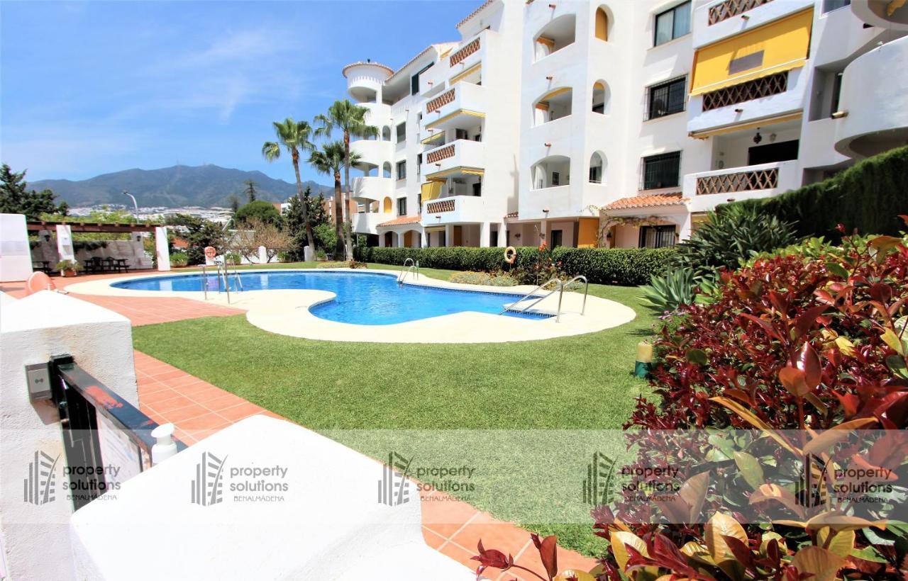 Pueblo Del Parque 3 - Terraza Soleada Con Jardin - Piscina Y Playa - Urbanizacion Tranquila Apartment Беналмадена Екстериор снимка