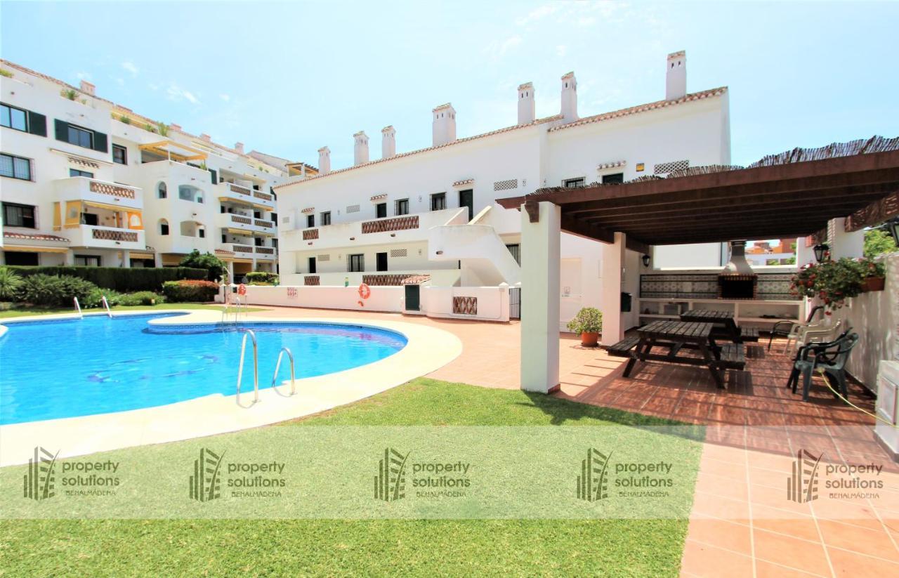 Pueblo Del Parque 3 - Terraza Soleada Con Jardin - Piscina Y Playa - Urbanizacion Tranquila Apartment Беналмадена Екстериор снимка