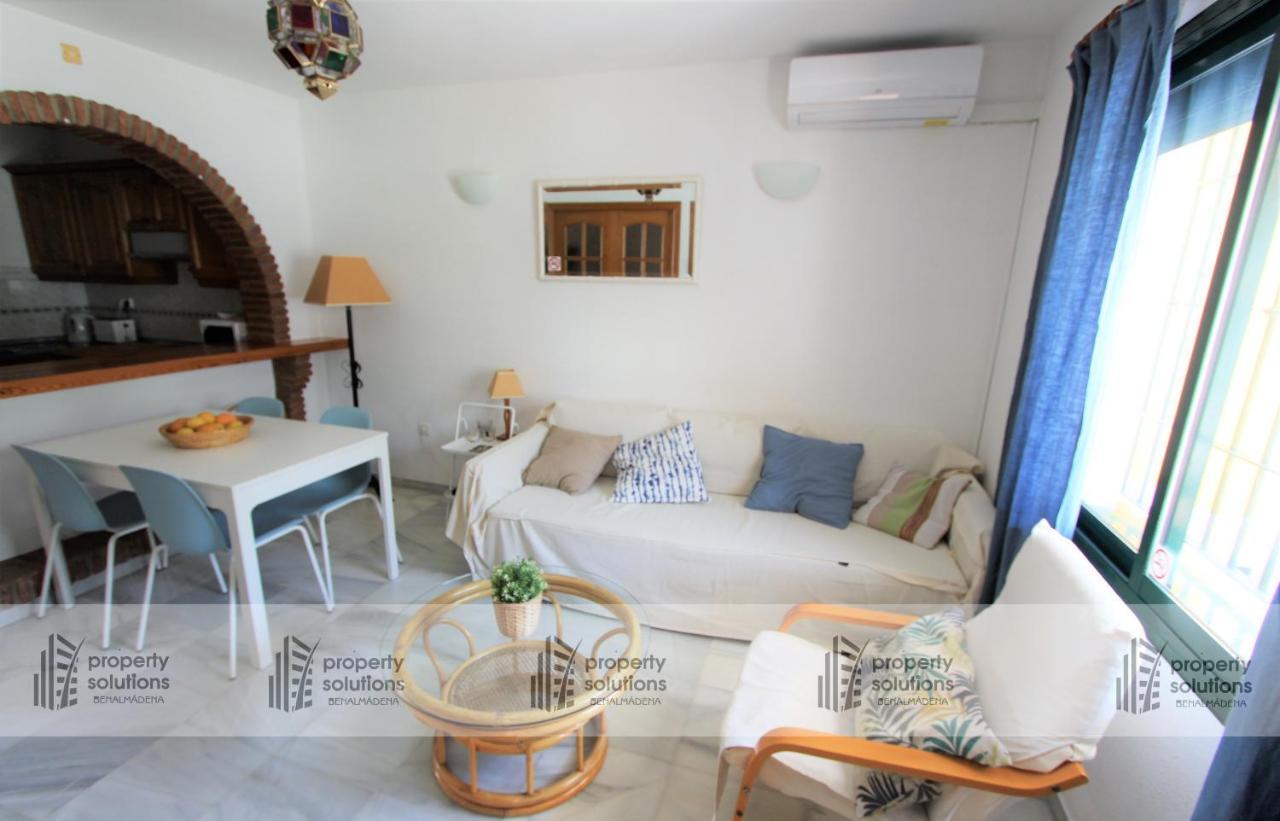 Pueblo Del Parque 3 - Terraza Soleada Con Jardin - Piscina Y Playa - Urbanizacion Tranquila Apartment Беналмадена Екстериор снимка