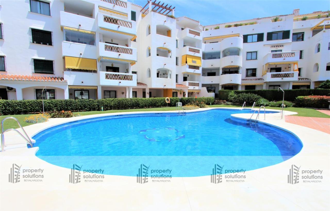 Pueblo Del Parque 3 - Terraza Soleada Con Jardin - Piscina Y Playa - Urbanizacion Tranquila Apartment Беналмадена Екстериор снимка