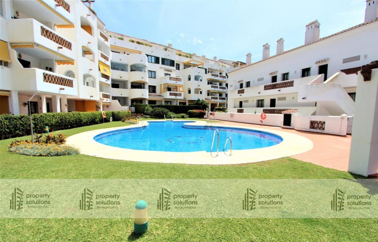 Pueblo Del Parque 3 - Terraza Soleada Con Jardin - Piscina Y Playa - Urbanizacion Tranquila Apartment Беналмадена Екстериор снимка